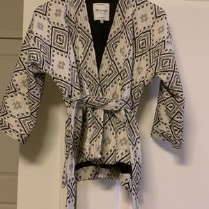 Kimono styled madewell jacket